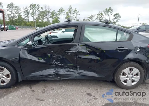 2018 Kia Forte Lx из США, поврежденный, VIN 3KPFK4A72JE232132